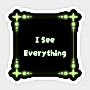 Genshin Impact - I See Everything Nahida Sticker